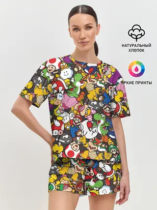 Женская пижама с шортами / Capcom World