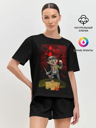 Женская пижама с шортами / Silent Crossing