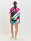 Женская пижама с шортами / Sport style: Линии