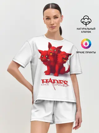 Женская пижама с шортами / Hades wolf