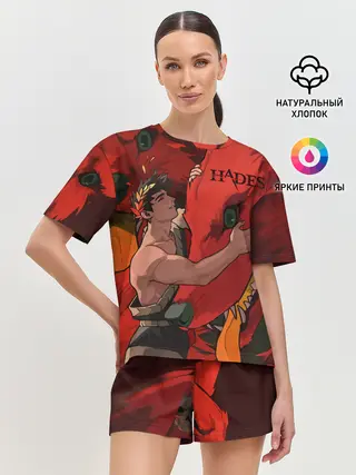 Женская пижама с шортами / Hades Zagreus