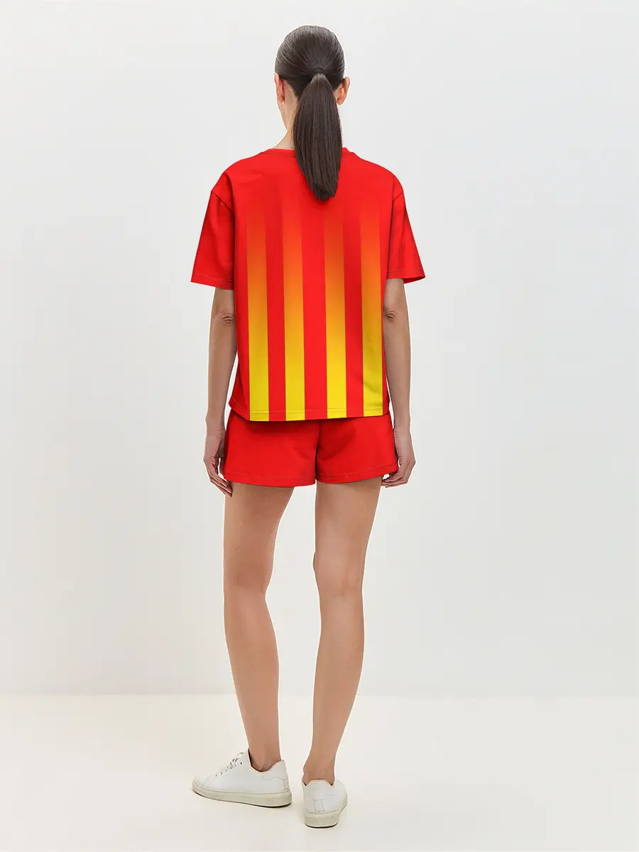 Женская пижама с шортами / FC VALENCIA / ФК ВАЛЕНСИЯ