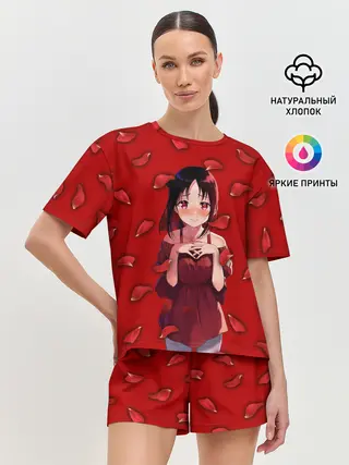 Женская пижама с шортами / Госпожа Кагуя