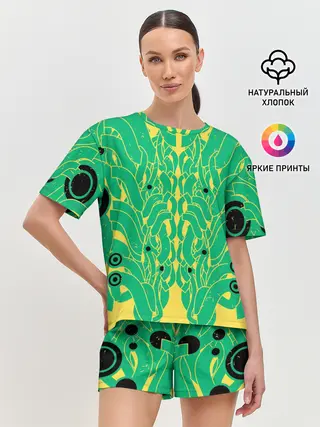 Женская пижама с шортами / Пришелиц