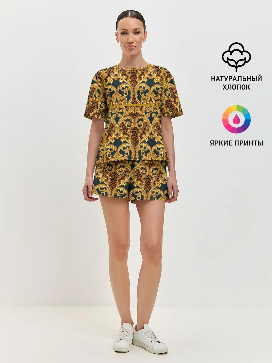 Женская пижама с шортами / luxury style