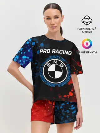 Женская пижама с шортами / БМВ - Racing