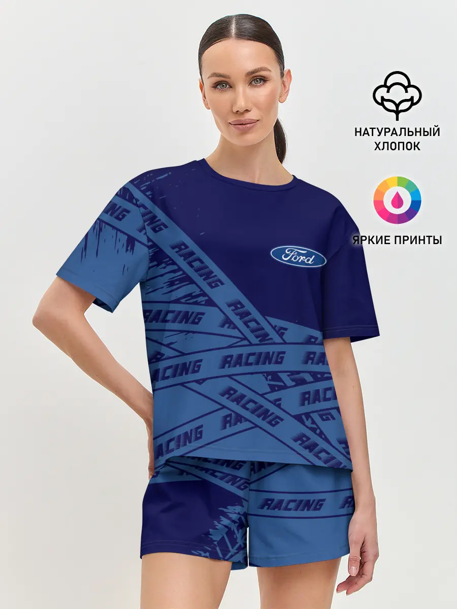 Женская пижама с шортами / Форд - Racing