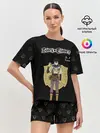 Женская пижама с шортами / Юно Золотой Рассвет