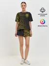 Женская пижама с шортами / МАНЧЕСТЕР СИТИ / ЗОЛОТО / GOLD