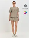 Женская пижама с шортами / Геометрия
