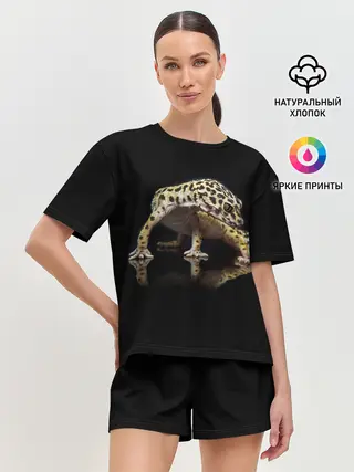 Женская пижама с шортами / ЭУБЛЕФАР / EUBLEPHARIS