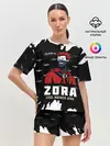 Женская пижама с шортами / ZORA COOL MASKED JERK