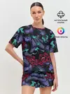 Женская пижама с шортами / Японские карпы