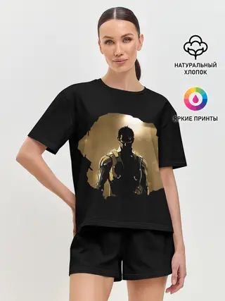 Женская пижама с шортами / Взгляд Адама