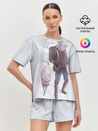Женская пижама с шортами / Для тебя бессмертный аниме