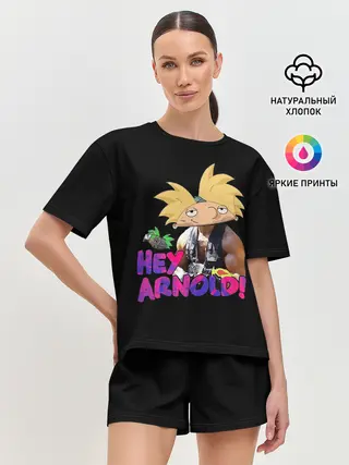 Женская пижама с шортами / Hey Arnold