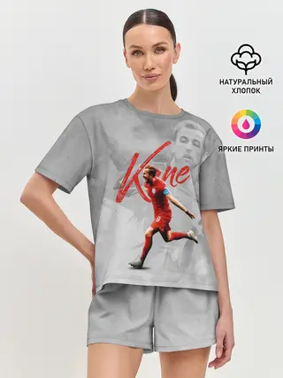 Женская пижама с шортами / Harry Kane footballer