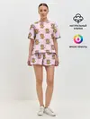 Женская пижама с шортами / Милые маленькие тигрицы