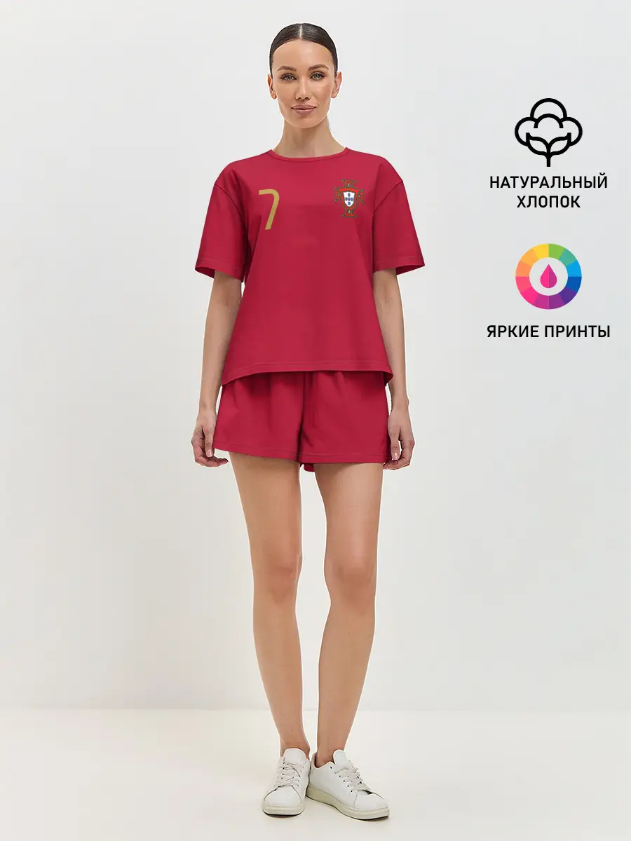 Женская пижама с шортами / Ronaldo 7