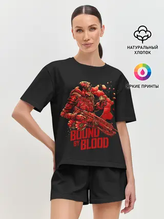 Женская пижама с шортами / Bound of blood