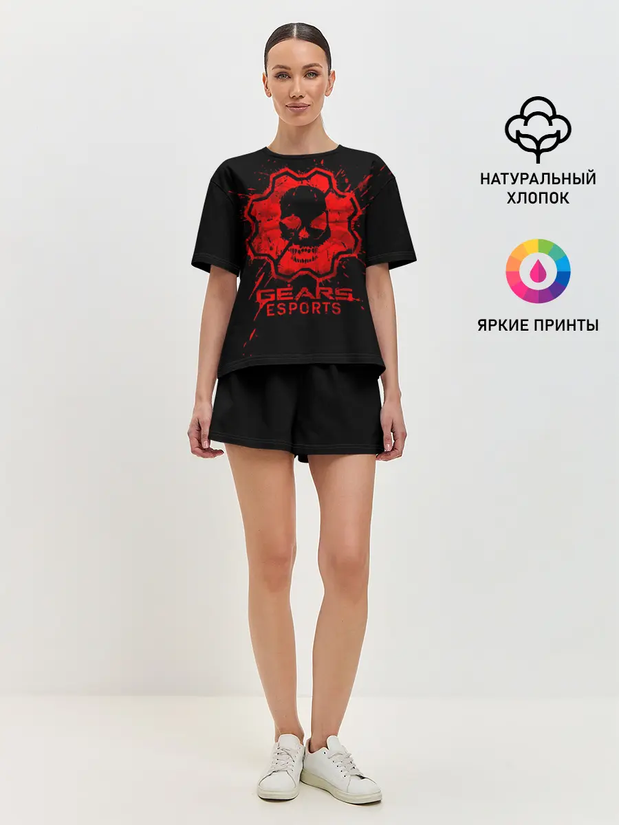 Женская пижама с шортами / Gears esports