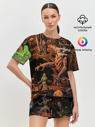 Женская пижама с шортами / Dungeons and Dragons | Схватка