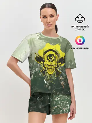 Женская пижама с шортами / Орда Локустов