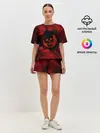 Женская пижама с шортами / Gears of hart