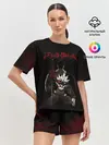 Женская пижама с шортами / Ями Сукэхиро черный Аста катана