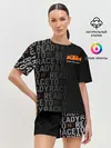 Женская пижама с шортами / KTM MOTORCYCLES / КТМ МОТОЦИКЛЫ