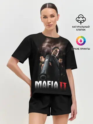 Женская пижама с шортами / Мафиозное братство