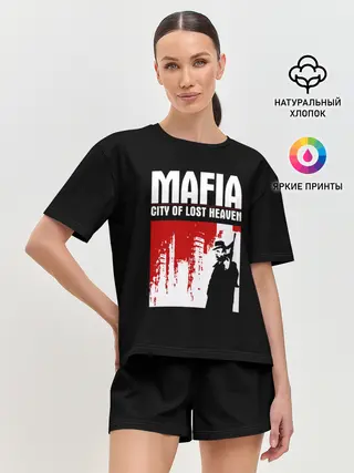 Женская пижама с шортами / City of lost haven