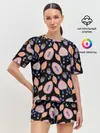 Женская пижама с шортами / Папайя