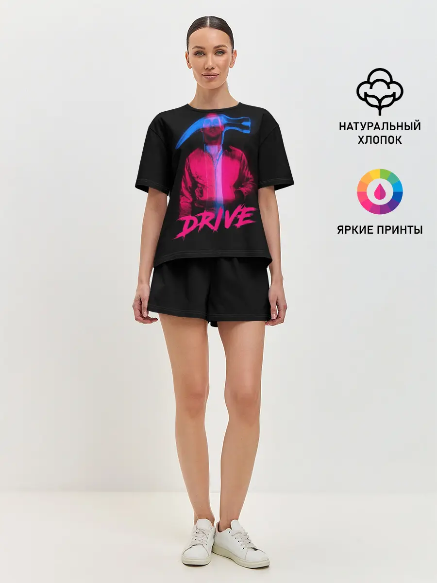 Женская пижама с шортами / DRIVE