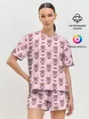 Женская пижама с шортами / Милая олениха