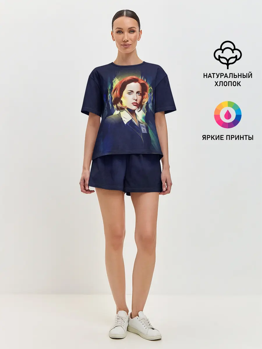 Женская пижама с шортами / Dana Scully