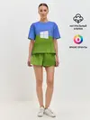 Женская пижама с шортами / W10