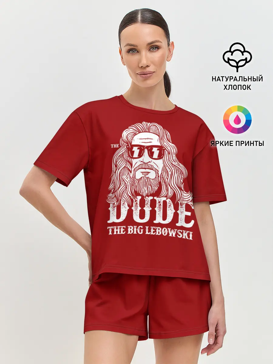Женская пижама с шортами / Dude the Big Lebowski