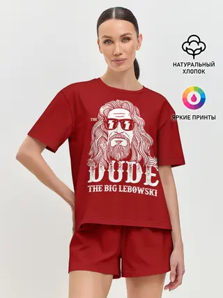 Женская пижама с шортами / Dude the Big Lebowski