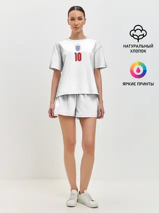 Женская пижама с шортами / Стерлинг форма Англия