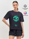 Женская пижама с шортами / Пиратский знак
