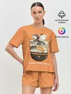 Женская пижама с шортами / Karasu kake gohan | Haikyuu!!