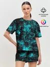 Женская пижама с шортами / Кроваво-грязные пятна
