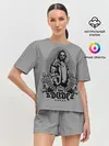 Женская пижама с шортами / The dude