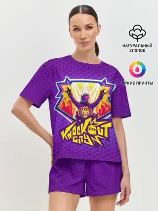 Женская пижама с шортами / Knockout City