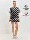 Женская пижама с шортами / Череп и Кости