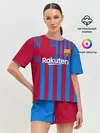Женская пижама с шортами / Месси Барселона 2021/2022