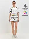 Женская пижама с шортами / CMYK
