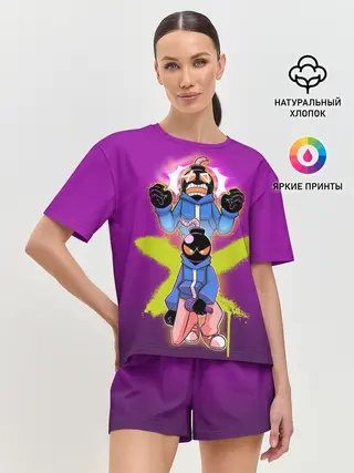 Женская пижама с шортами / whitty граффити
