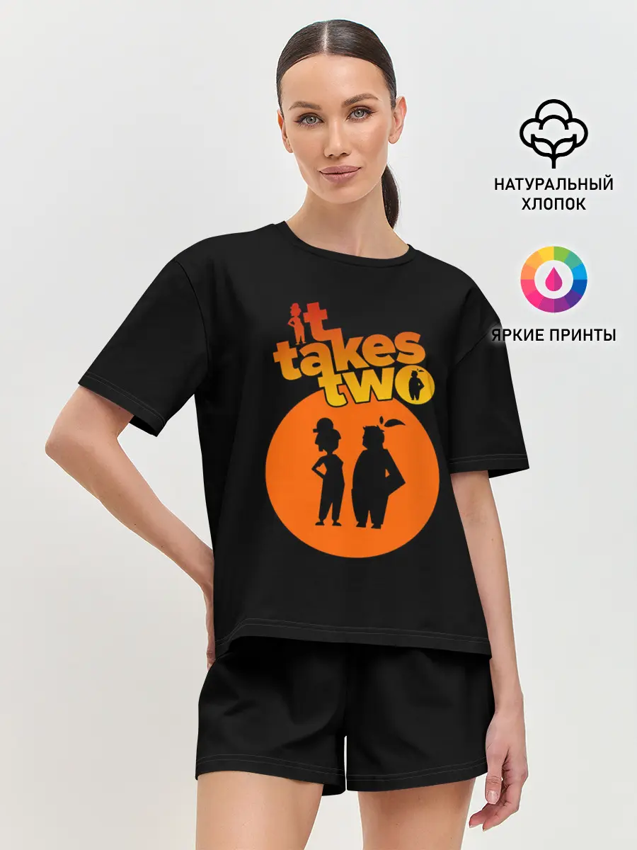 Женская пижама с шортами / It Takes Two